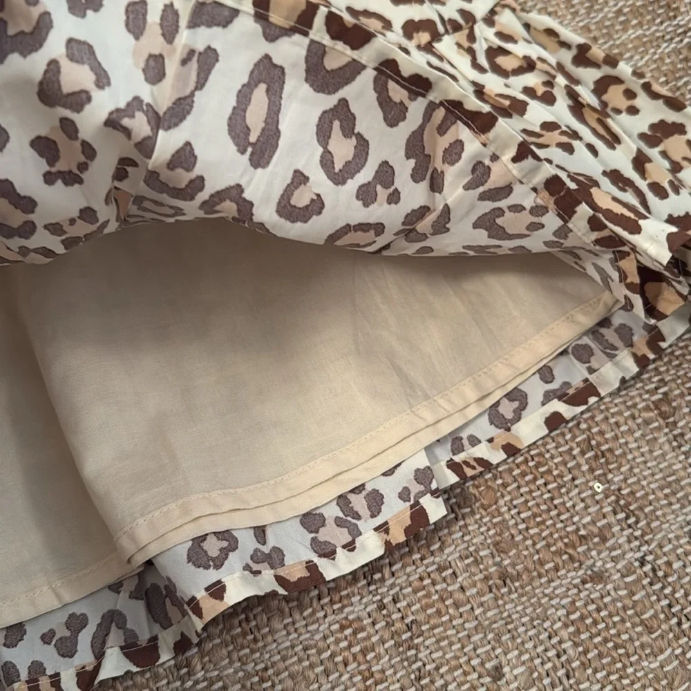 Janie and Jack leopard puff